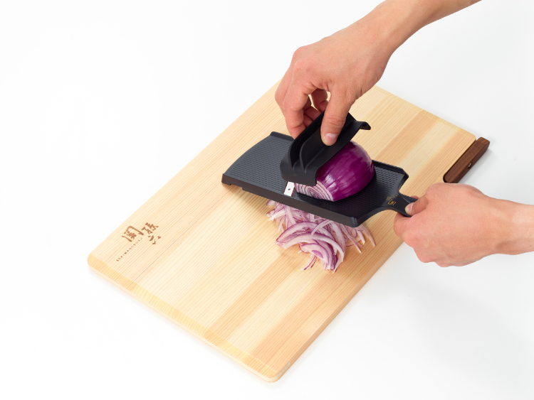 関孫六 コンパクトスライサー 指ガード付き DH3350 ( 1個 )/ : 爽快