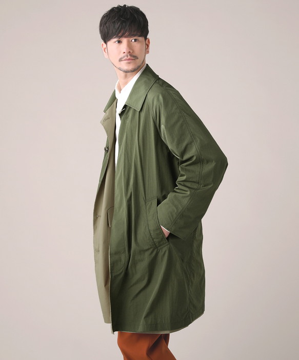 SLICK（スリック） コート ステンカラーコート スプリングコート