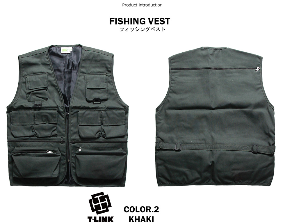 多機能 フィッシングベスト メンズ レディース おしゃれ 釣り メッシュ