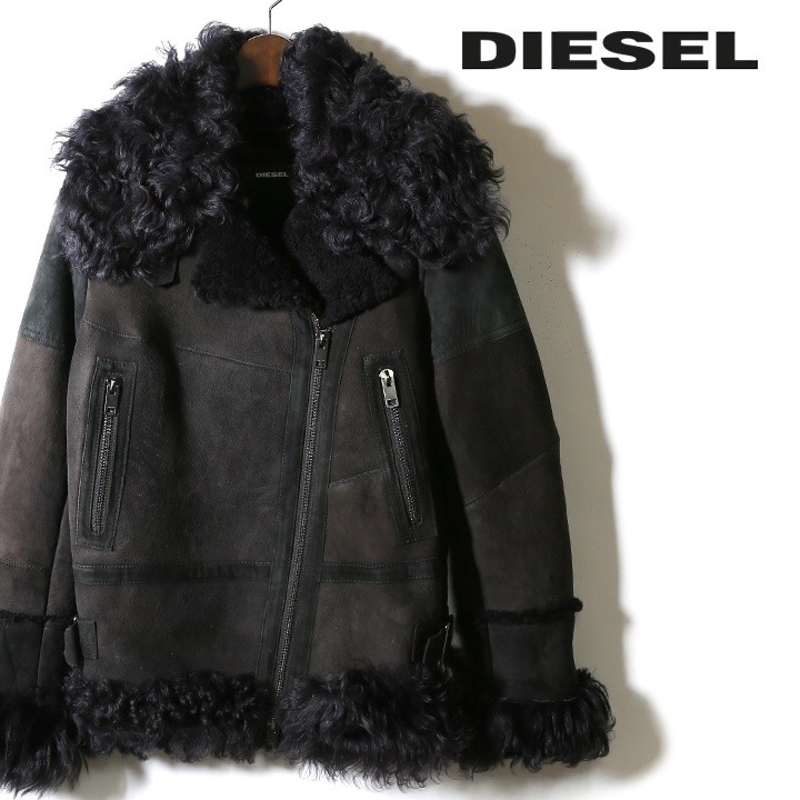DIESEL（ディーゼル） レザージャケット レディース 羊革 本革