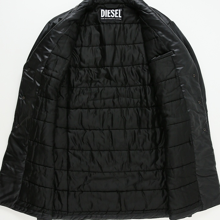 DIESEL（ディーゼル） 中綿コート メンズ フラップポケット