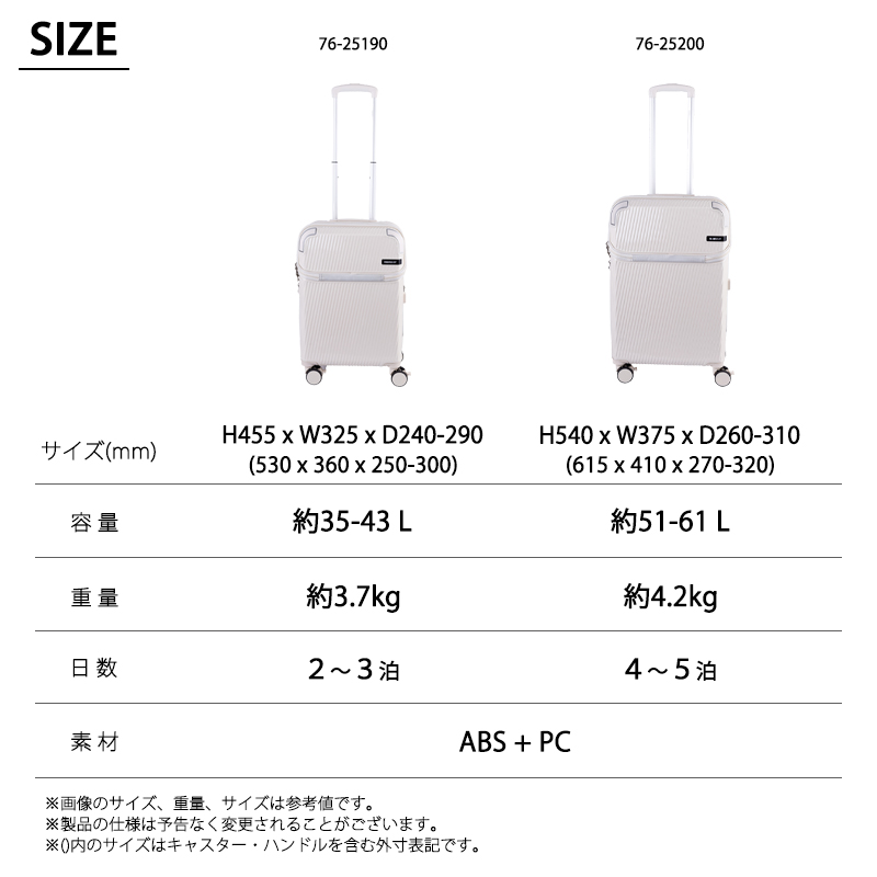 TRAVELIST 送料無料 正規品 スーツケース 機内持ち込み トラベリスト