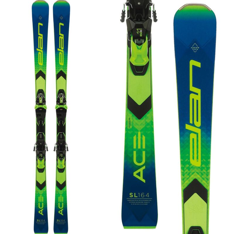 elan（エラン） スキー板 メンズ レディース 2024 SL FUSION X + EMX