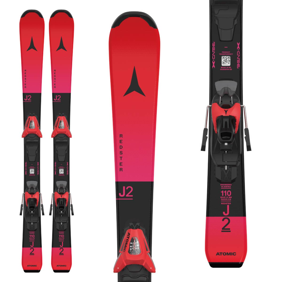 REDSTER ATOMIC アトミック スキー板 キッズ ジュニア＜2026＞REDSTER