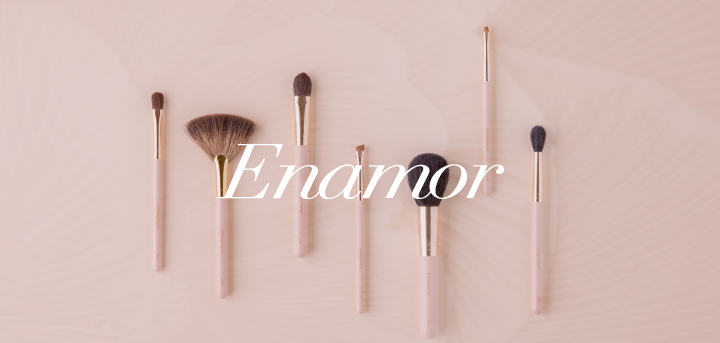 YouTuber かじえり プロデュース 熊野筆 Enamor エナモル メイクブラシ