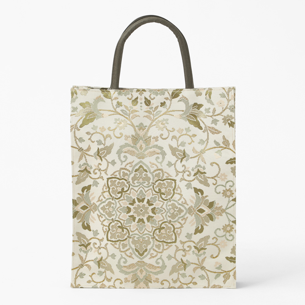 ROCCA（六花） 博多織 トートバッグ 日本製 正絹 和装 バッグ 献上柄