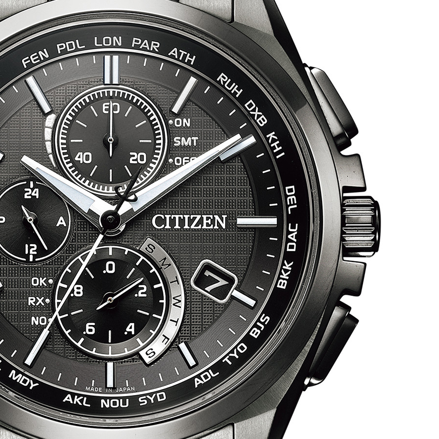 ATTESA（CITIZEN） シチズン アテッサ ブラックチタンシリーズ クロノ