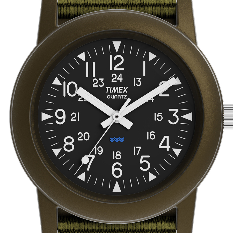 TIMEX（タイメックス） キャンパー 34mm 復刻モデル チビミリ オリーブ