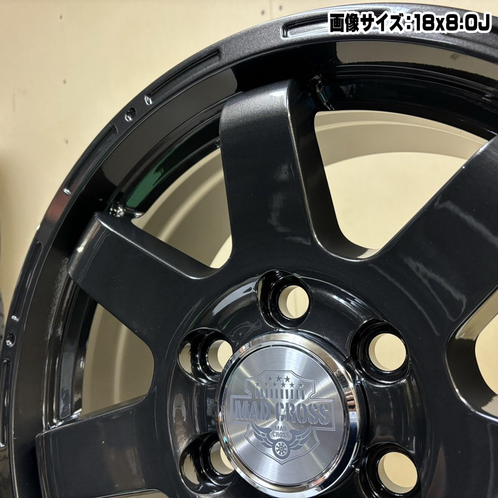 HOT STUFF（ホットスタッフ） 18×8.0J +52 6/139.7 MX MC-76 新品 18