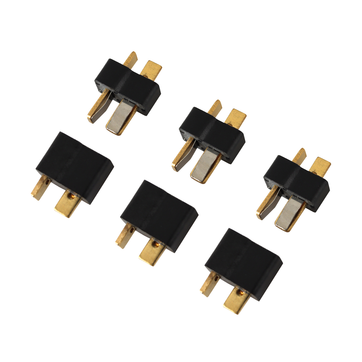 T型 2P コネクター オス・メス 3組セット ディーンズタイプコネクター