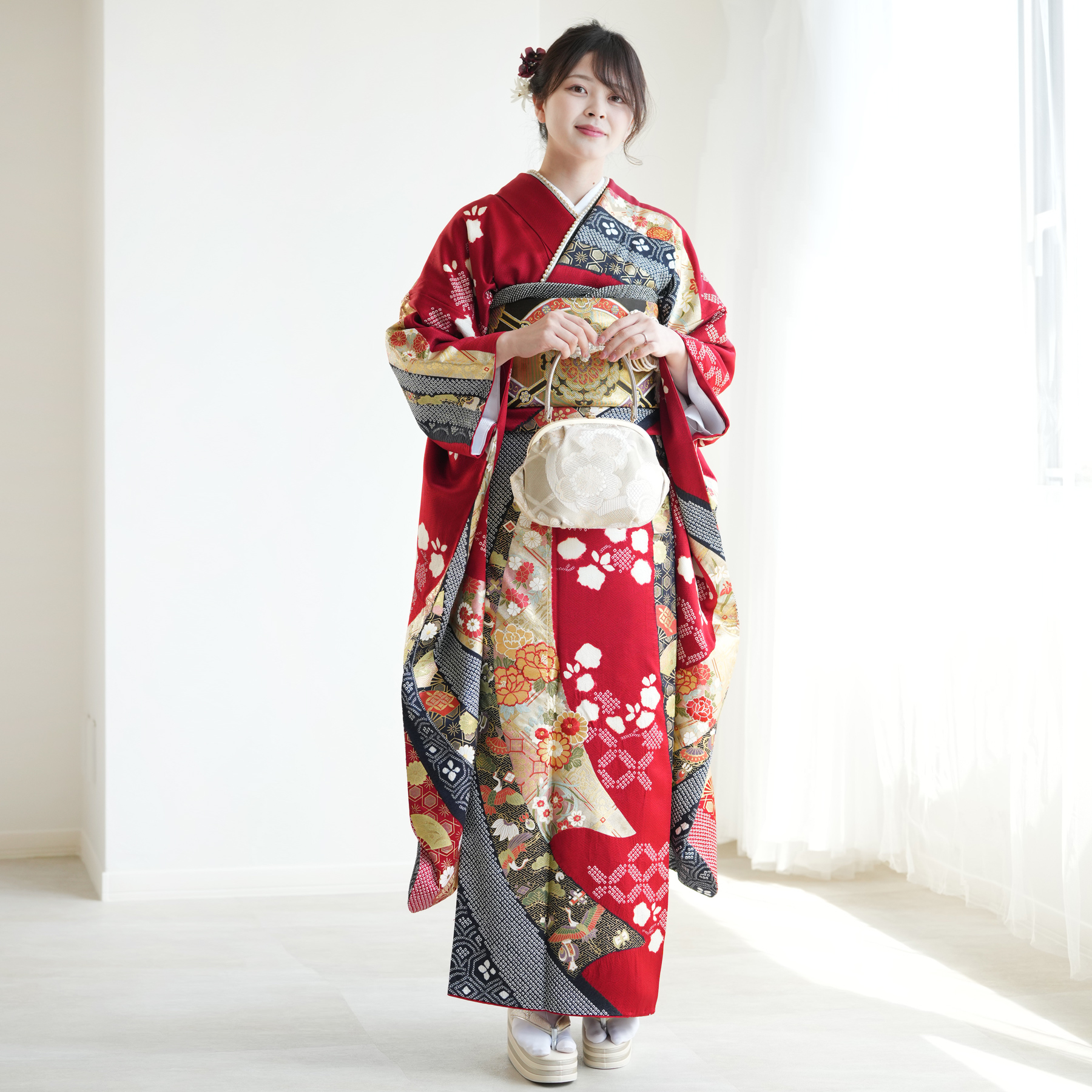 レンタル 七五三 5歳 着物 男の子 袴 セット utatane レトロ