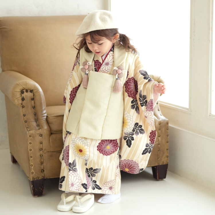 レンタル 七五三 3歳 女の子 七五三セット ニコアンティーク 古典