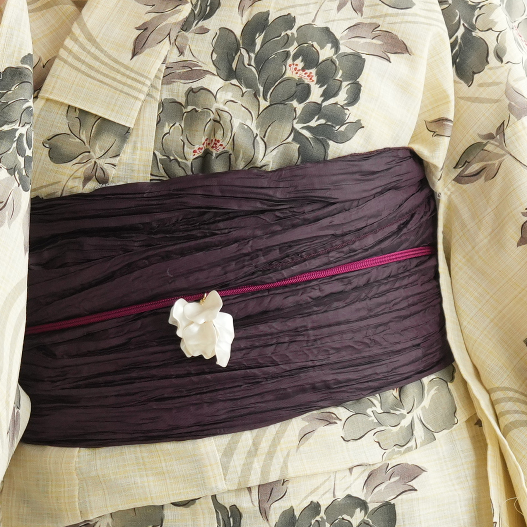 utatane 浴衣 セット レディース フリーサイズ 3点セット 浴衣/帯/下駄