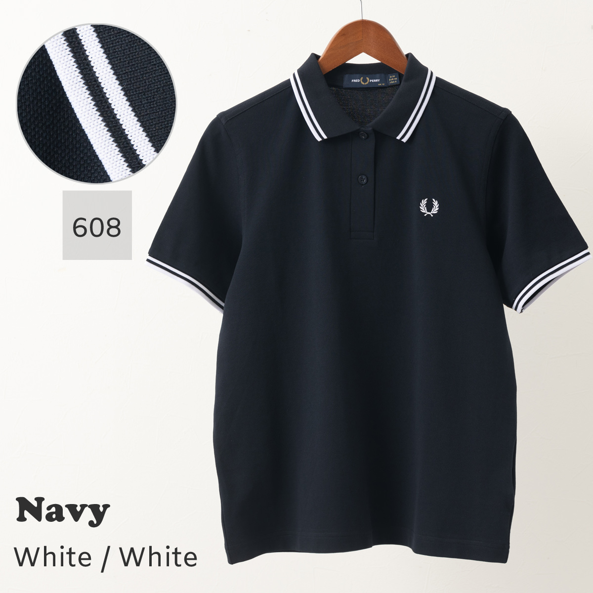 FRED PERRY（フレッドペリー） レディース ポロシャツ ポロ 半袖 G3600