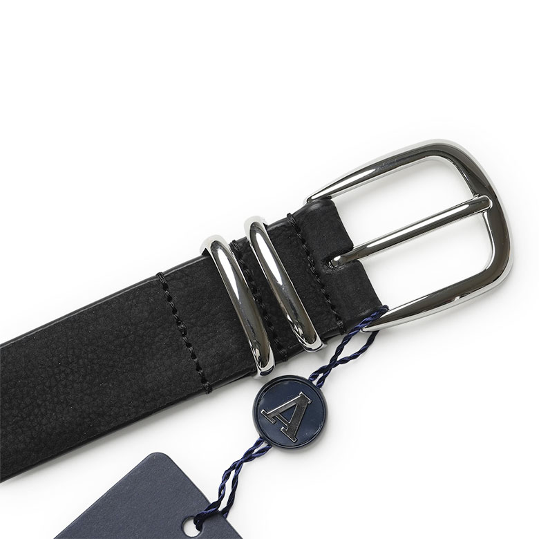 Anderson's（アンダーソンズ） レザーベルト プンターレ スエード