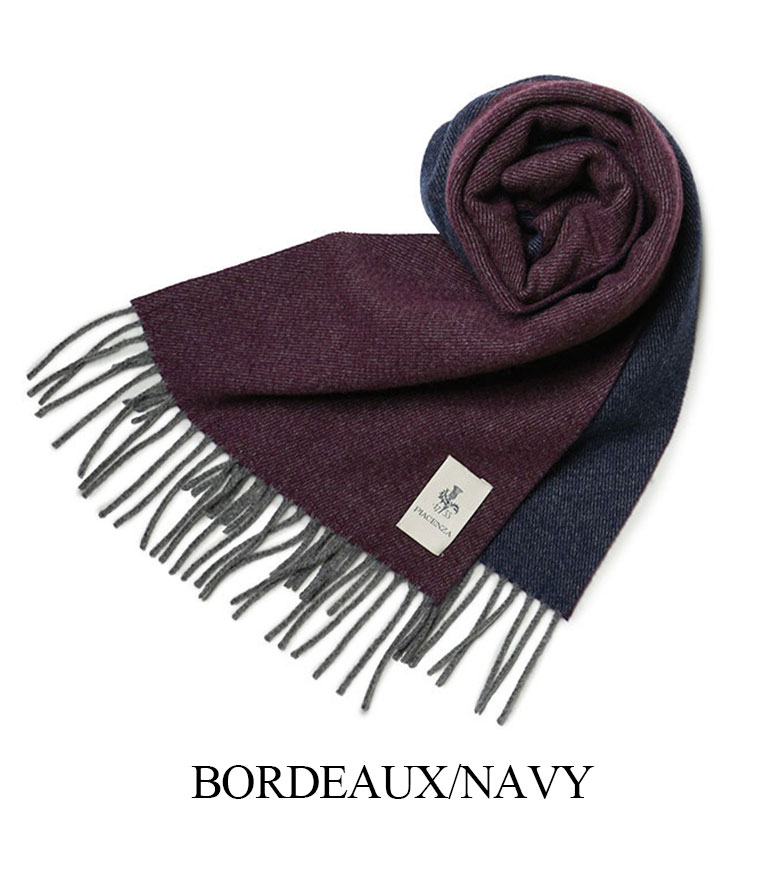 PIACENZA（ピアチェンツァ） マフラー ストール ダブルフェイス