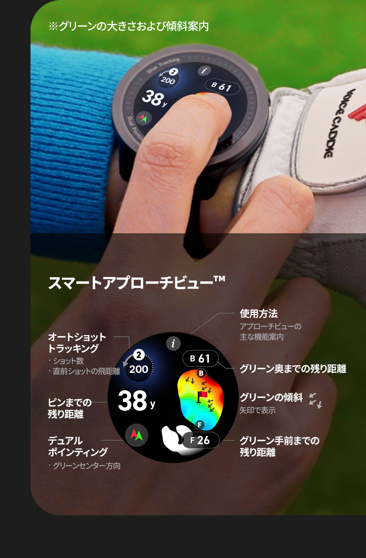 VOICE CADDIE（ボイスキャディ） 【ボールタオル付】ボイスキャディ