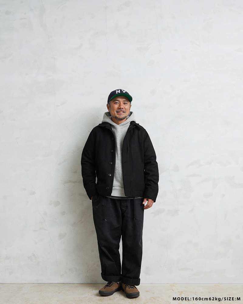 HOUSTON（ヒューストン） WAIPER別注 メルトン N-1デッキジャケット