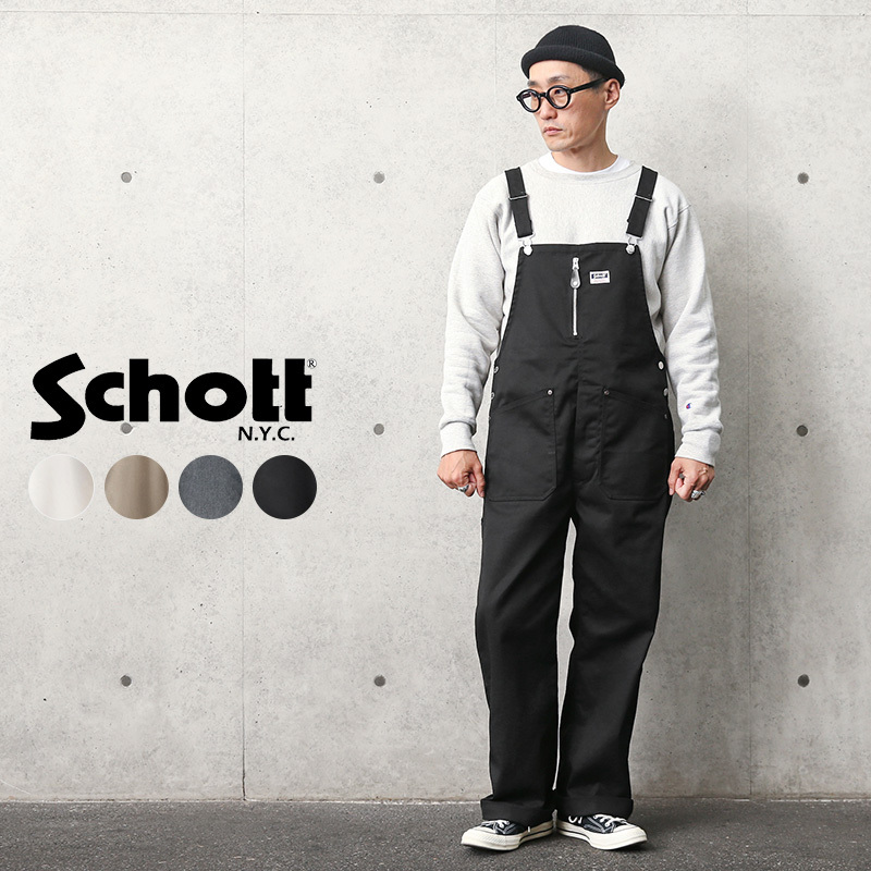Schott N.Y.C（ショット） Schott 3116032 TC OVERALL PANTS（TC
