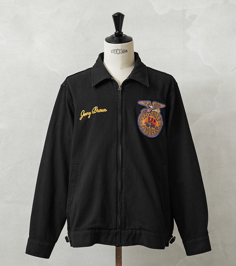 HOUSTON（ヒューストン） 51478 コットン リネン ジャケット FFA