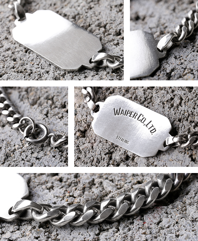 Button Works（ボタンワークス） WAIPER別注 IDブレスレット VINTAGE