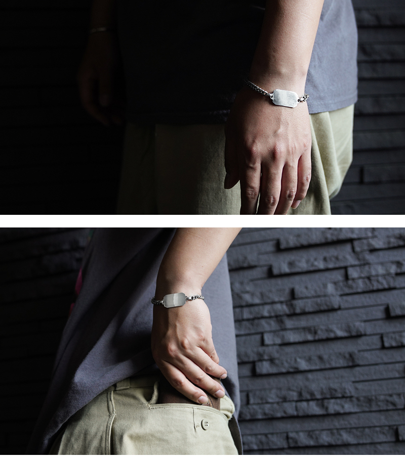 Button Works（ボタンワークス） WAIPER別注 IDブレスレット VINTAGE