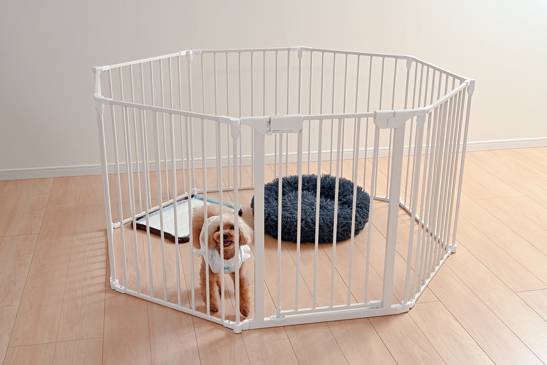 ペットサークル 犬 ペット用サークル ドア付 ケージ 折りたたみ