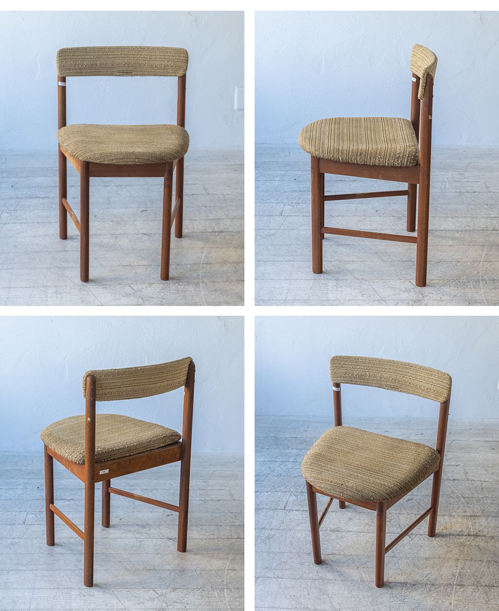 送料無料 アンティーク家具 安い 椅子 ダイニングチェアセット 4脚