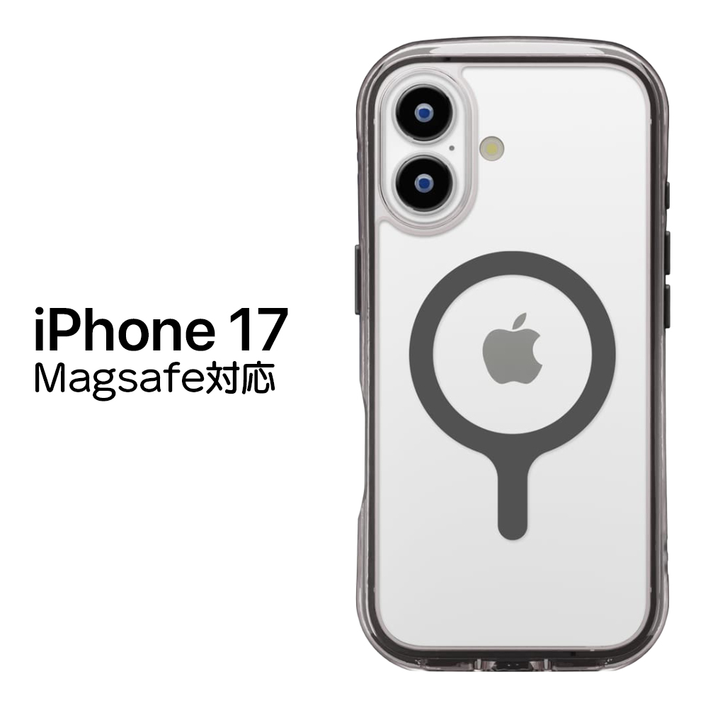 iPhone17 ケース クリア MagSafe対応 かわいい 耐衝撃 iPhone 17