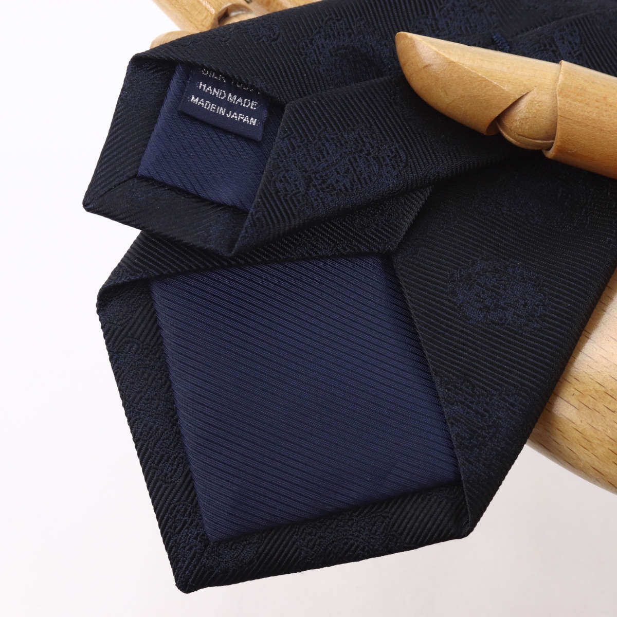 FAIRFAX（フェアファクス） ネクタイ ビジネス ブランド 無地 ブラック