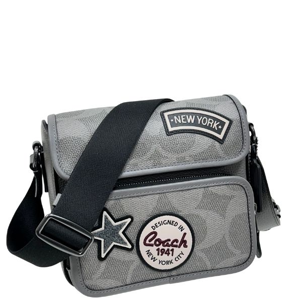 COACH（コーチ） バッグ メンズ ショルダーバッグ マキシ シグネチャー