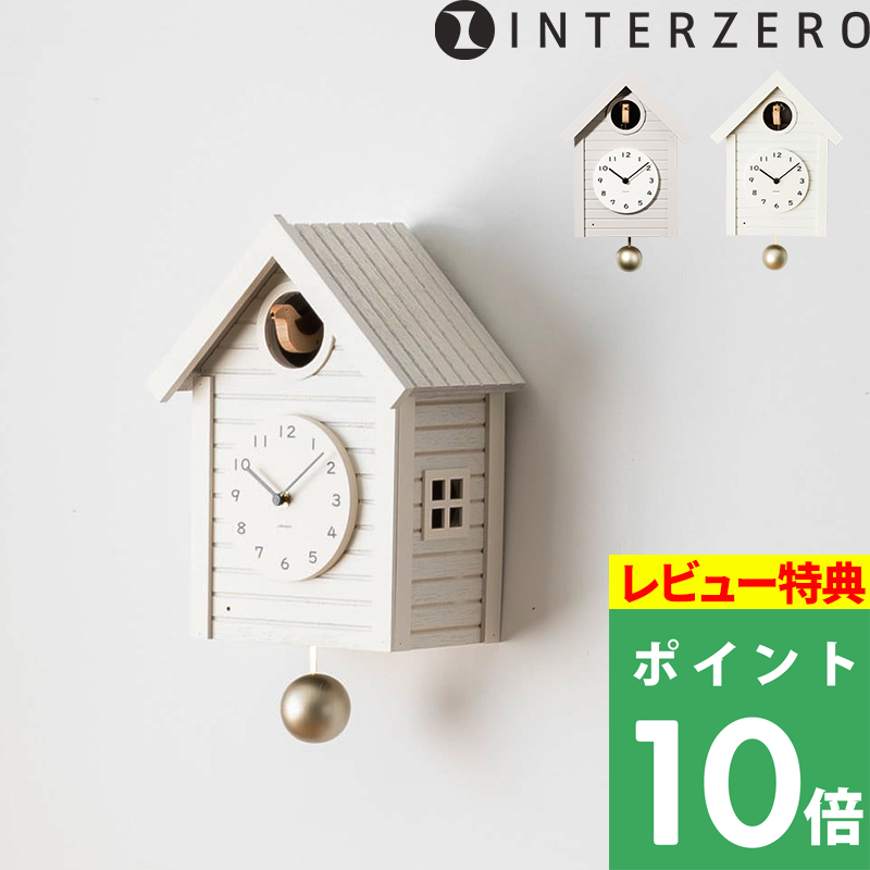 特典付 インターゼロ 鳩時計 Cuckoo CLOCK カッコークロック カッコー