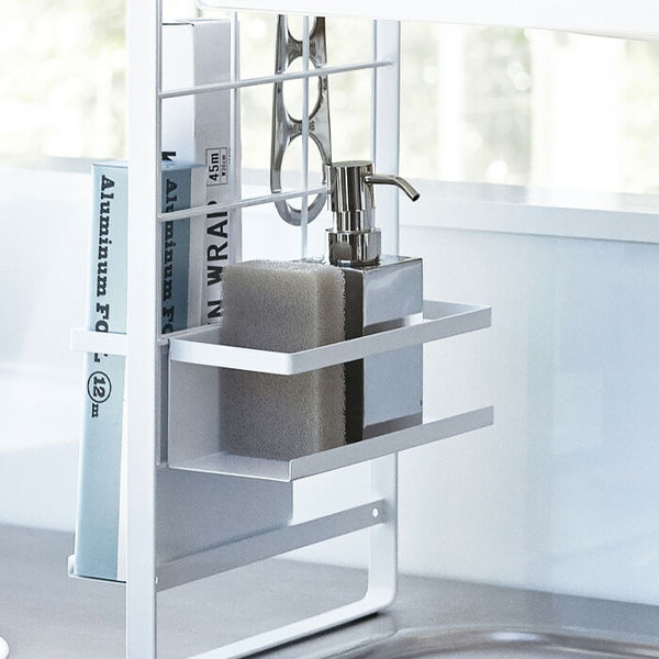 tower 山崎実業 シンク上伸縮システムラック用 ボトルラック タワー
