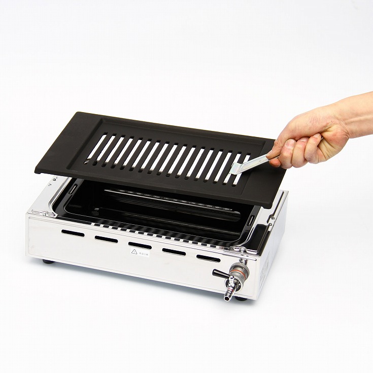 高級焼肉器 Y-18T王者 (ガス種：プロパン) LP□ : 厨房用品 安吉