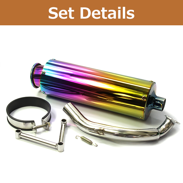 重低音 ライブディオ Dio ステンレス マフラー SR ZX AF34 AF35 焼き