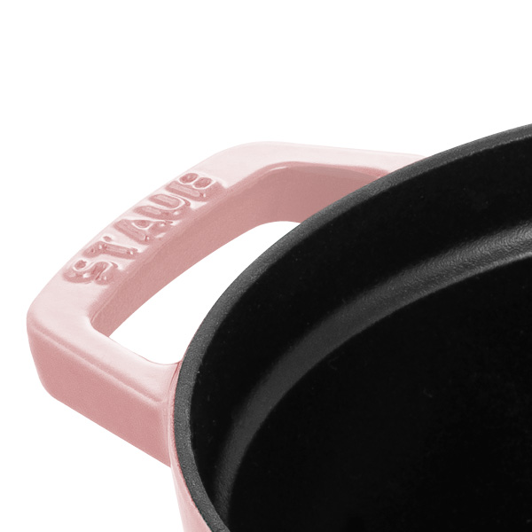 ピコ・ココット ストウブ ラウンド 20cm ソルベローズ｜STAUB 両手鍋