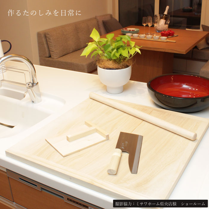 爆買 値下げ 家庭用麺打セット そば打ち 説明書&DVD付 セット そば打ち