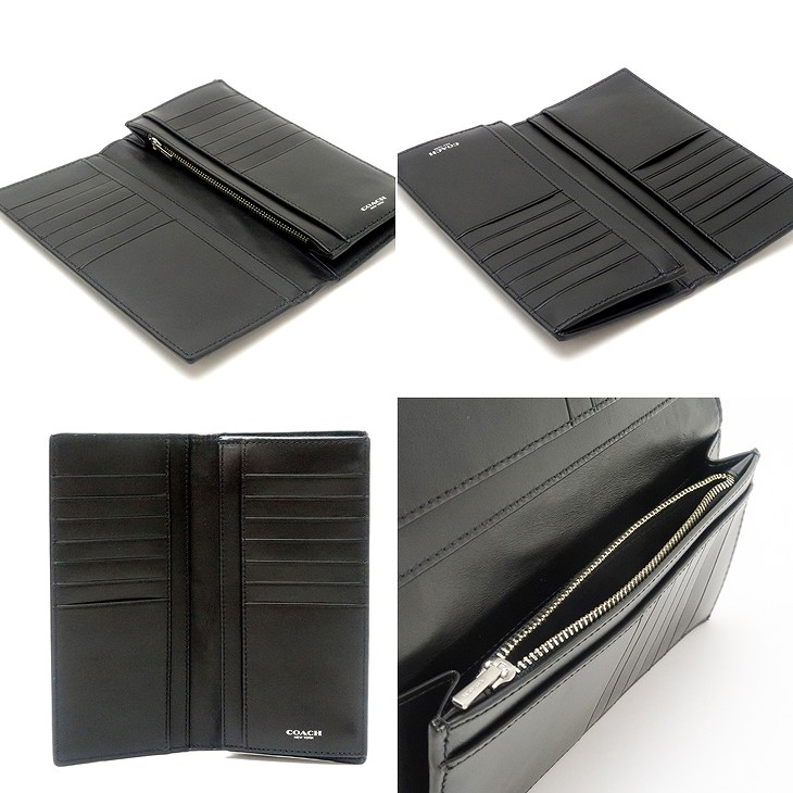 COACH（コーチ） 【並行輸入品】コーチ 財布 メンズ 長財布 二つ折り