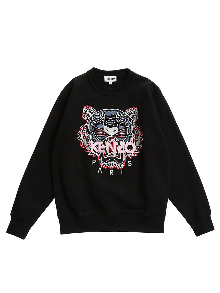 KENZO（ケンゾー） トレーナー レディース タイガー刺繍 クルーネック