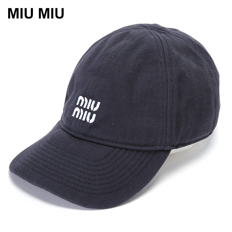 miu miu（ミュウミュウ） 帽子 キャップ レディース ロープデザイン