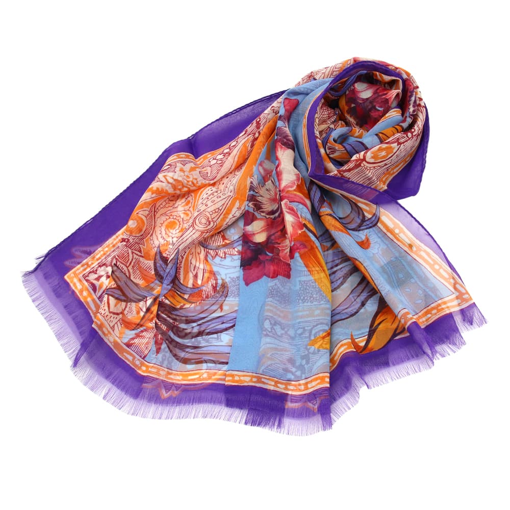 ETRO（エトロ） 並行輸入品 スカーフ シルク マルチカラー Scarf Multi