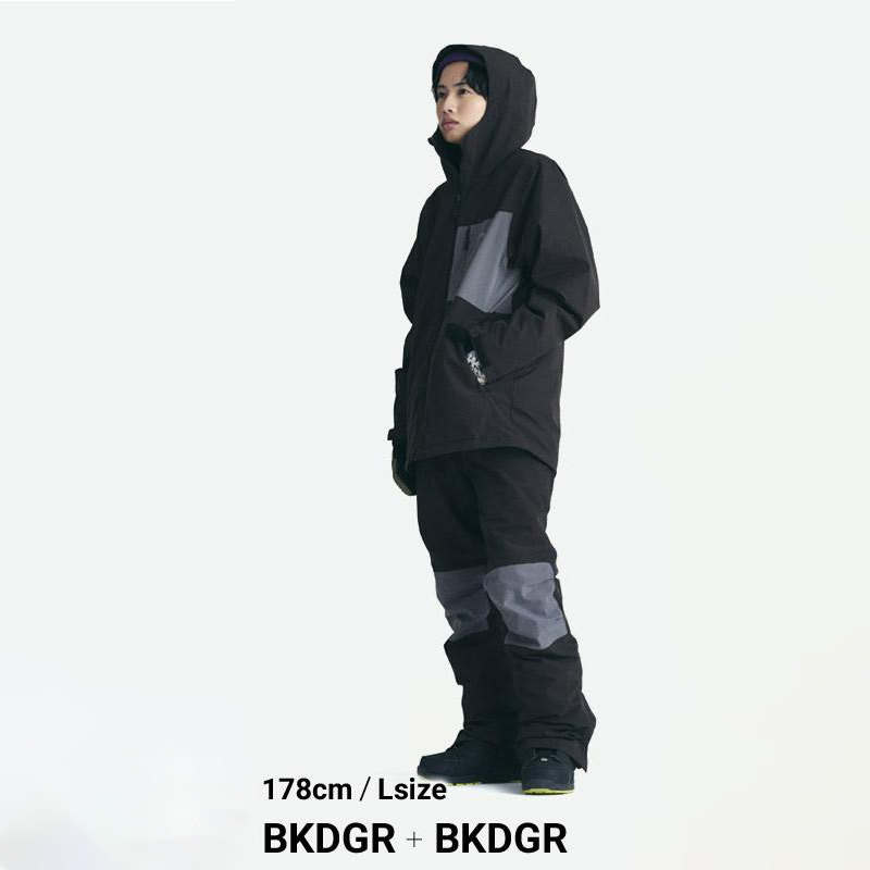 43DEGREES スノーボードウェア スキーウェア メンズ ユニセックス 上下