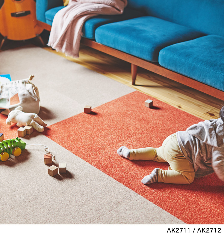 タイルカーペット 東リ 40×40 洗える 滑り止め 消臭 アタック270