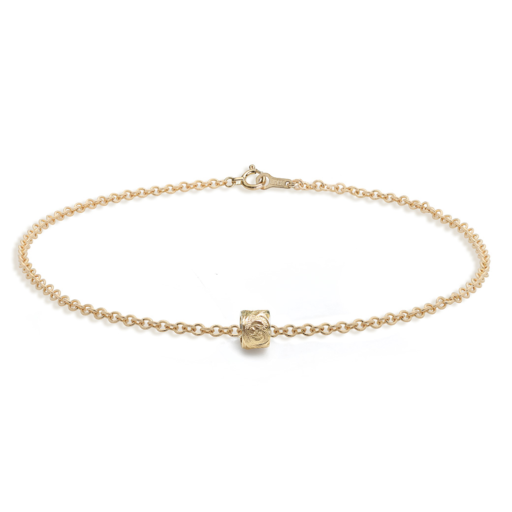 ハワイアンジュエリー 14Kゴールド アンクレット｜BYTHESEA(バイザシー)