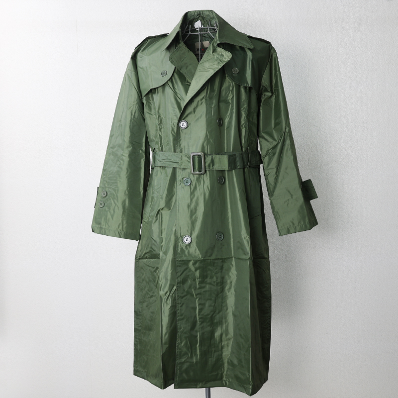 フランス軍. ダブルスタイル レインコート[グリーン] フランス 仏軍