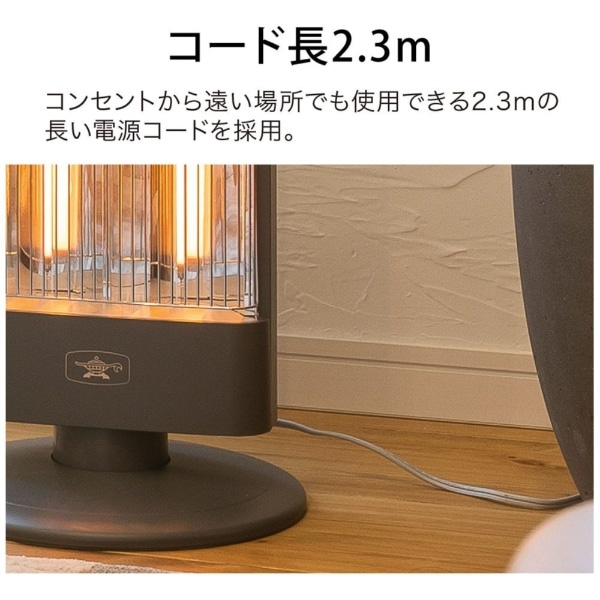 グラファイトヒーター ダークグレー AEH-G1000ABK/HD [グラファイト