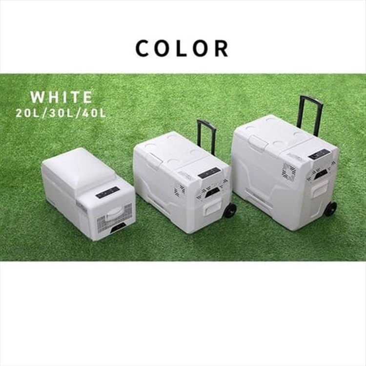 ポータブル冷蔵冷凍庫40L IPD-4B-W ホワイト 安心延長保証対象