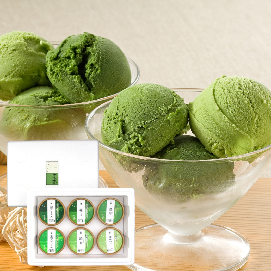 送料込》茶蔵 抹茶ジェラート6個入（桑名園本店）:東北MONO WEB SHOP