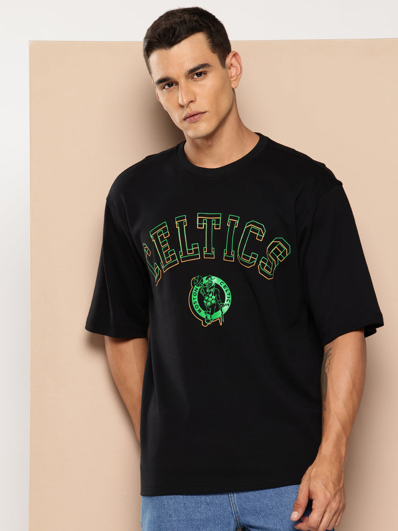 Boston Celtics Midnight Black Oversized T-Shirt – Shop The Arena