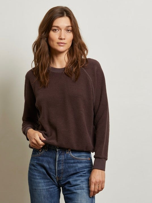 perfectwhitetee} Ziggy Inside Out Fleece Sweatshirt – Vintage Charm